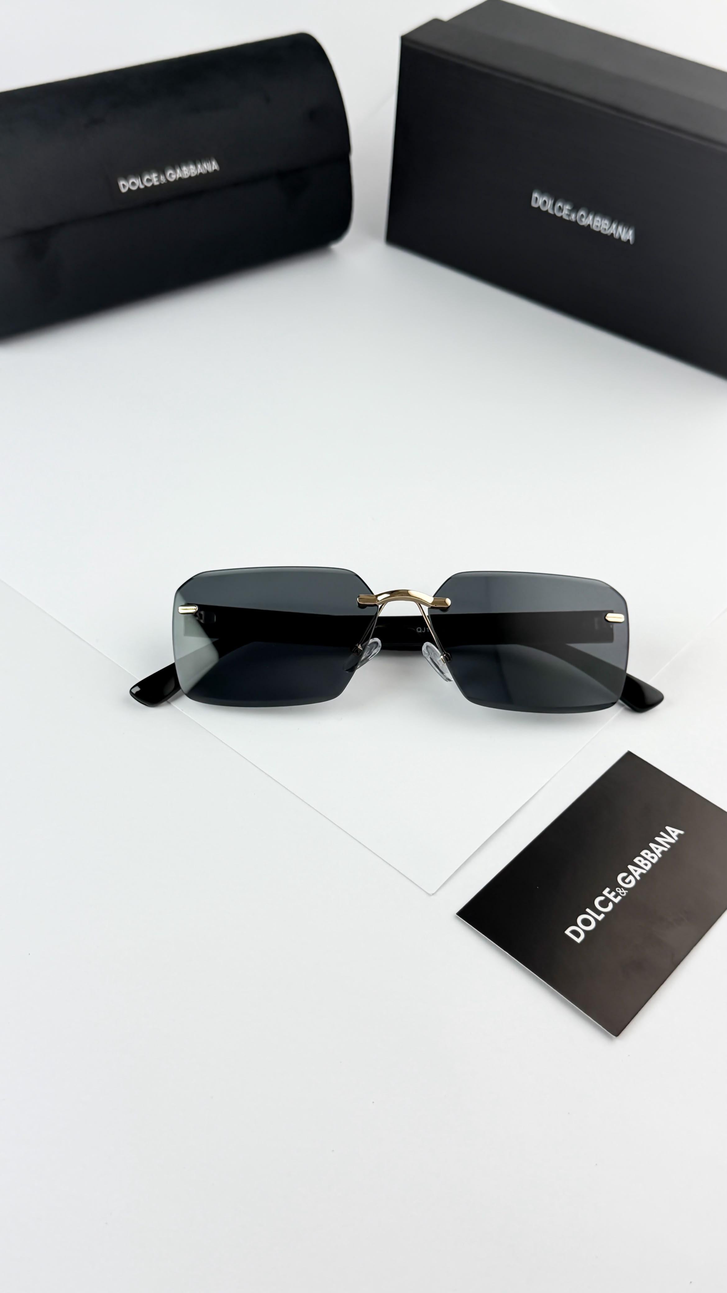 DOLCE & GABBANA GOLD BLACK 8314