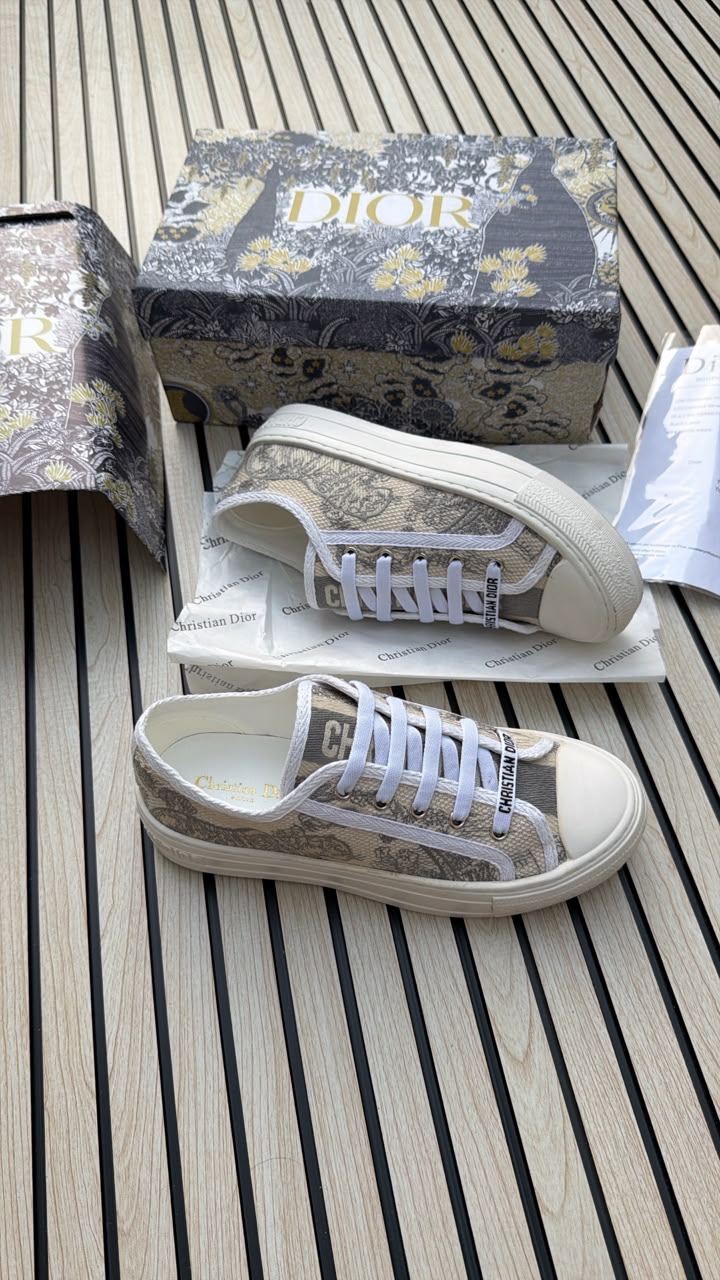 Dior Premium Print Sneakers for Girls