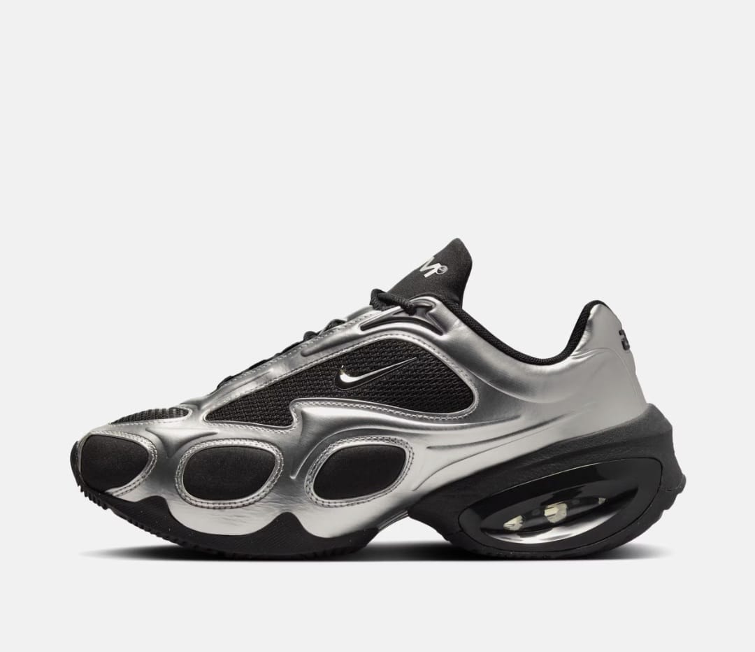Nike Airmax muse black metallic silver