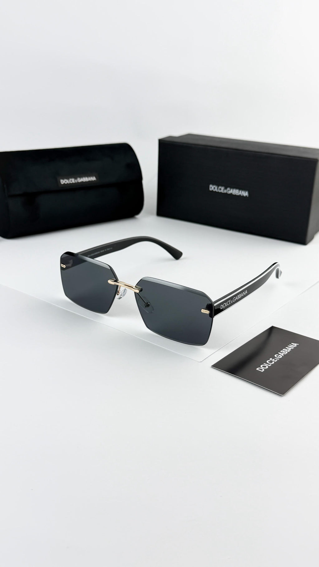 DOLCE & GABBANA GOLD BLACK 8314