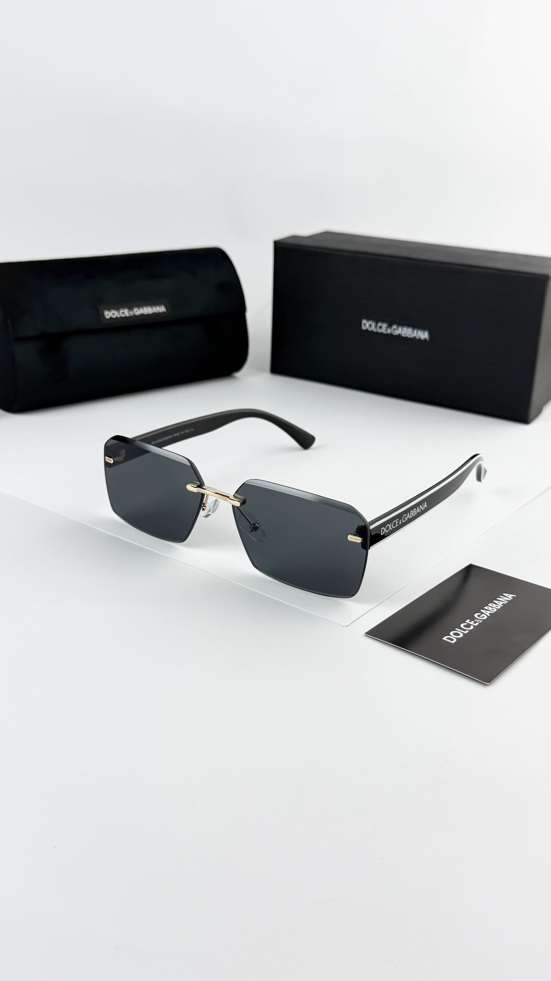 DOLCE & GABBANA GOLD BLACK 8314