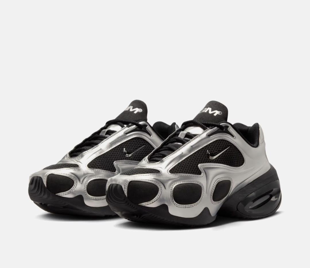 Nike Airmax muse black metallic silver